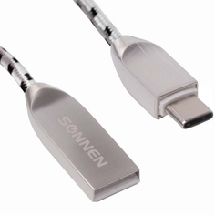 Кабель USB Type-C Sonnen USB 2.0-Type-C Premium 1м