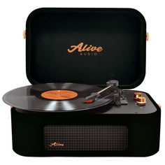 Виниловый проигрыватель Alive Audio STORIES Glam Noir Bluetooth (STR-06-GN) STORIES Glam Noir Bluetooth (STR-06-GN)