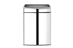 Ведро для мусора с крышкой Touch bin Brabantia