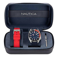 Швейцарские наручные мужские часы Nautica NAPHAS905. Коллекция Hammock Box Set