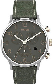 мужские часы Timex TW2T71400VN. Коллекция The Waterbury Classic Chronograph