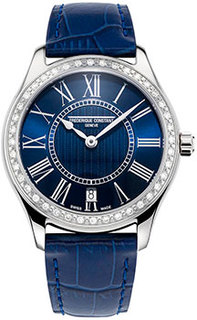 Швейцарские наручные женские часы Frederique Constant FC-220MN3BD6. Коллекция Classics