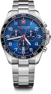 Швейцарские наручные мужские часы Victorinox Swiss Army 241901. Коллекция Fieldforce Chrono