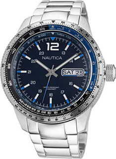 Швейцарские наручные мужские часы Nautica NAPP39F10. Коллекция Pier 39