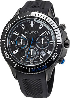 Швейцарские наручные мужские часы Nautica NAPP25F17. Коллекция Pier 25