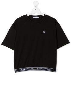 Calvin Klein Kids футболка с логотипом