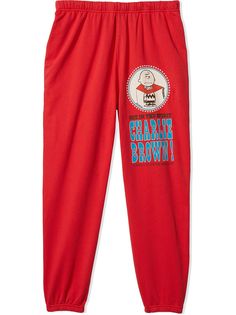 Marc Jacobs спортивные брюки The Gym Pant из коллаборации с Peanuts