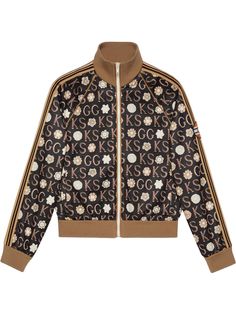 Gucci куртка на молнии из коллаборации с Ken Scott