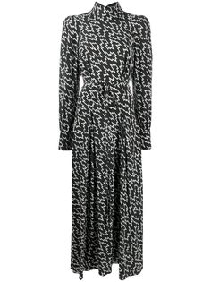 Isabel Marant платье макси Ikena с высоким воротником