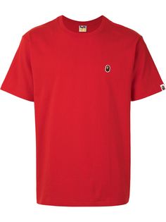 A BATHING APE® футболка с вышивкой Bape