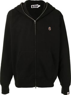 A BATHING APE® худи на молнии с нашивкой Bape