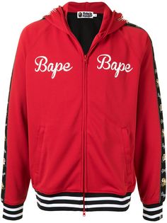 A BATHING APE® худи на молнии с принтом Bape