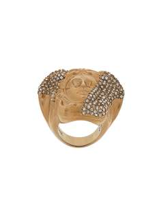 Versace кольцо Palazzo Dia с кристаллами