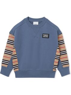 Burberry Kids джемпер с полосками Icon Stripe