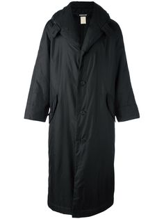 Issey Miyake Pre-Owned стеганое пальто