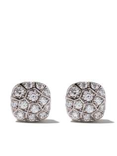 Pomellato 18kt rose gold and 18kt white gold Nudo earring