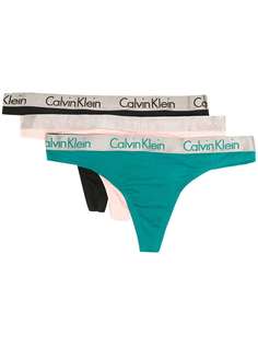 Calvin Klein Underwear комплект из трех трусов-стрингов