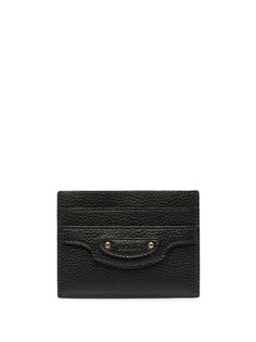 Balenciaga картхолдер с нашивкой-логотипом