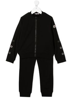 Moncler Enfant спортивный костюм с люверсами