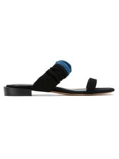 Sarah Chofakian leather flat sandals