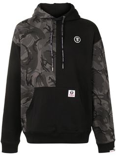 AAPE BY *A BATHING APE® худи с камуфляжным принтом
