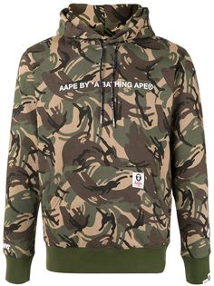AAPE BY *A BATHING APE® худи с камуфляжным принтом