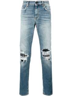 Saint Laurent байкерские джинсы