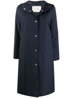 Mackintosh пальто на кнопках с капюшоном