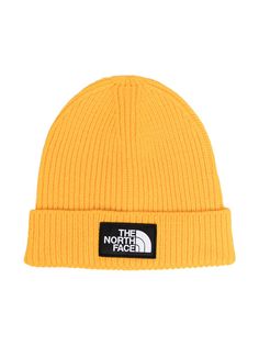 The North Face Kids шапка бини с нашивкой-логотипом