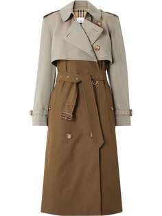 Burberry двубортный тренч