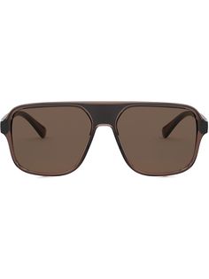 Dolce & Gabbana Eyewear солнцезащитные очки-авиаторы Step Injection