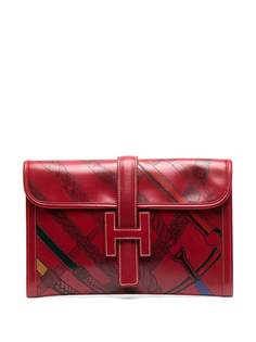 Hermès кастомизированный клатч Jige pre-owned Hermes