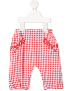 Tartine Et Chocolat укороченные брюки в клетку гингем