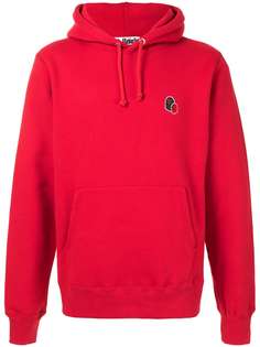 A BATHING APE® худи с вышитым логотипом Bape