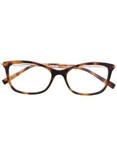 Max Mara очки в прямоугольной оправе черепаховой расцветки