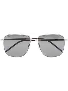 Saint Laurent Eyewear солнцезащитные очки-авиаторы SL376