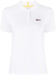 Lacoste рубашка поло с нашивкой-логотипом