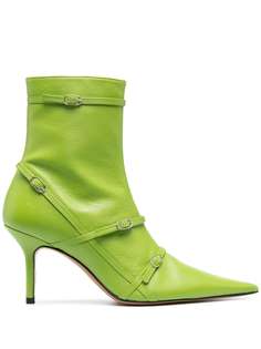 Abra ботильоны Belt с заостренным носком