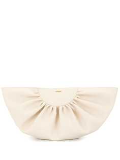 Cult Gaia клатч с логотипом и сборками