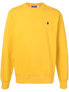 A BATHING APE® толстовка с нашивкой Bape
