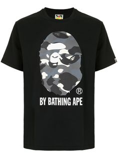 A BATHING APE® футболка с логотипом Bape