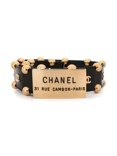 Chanel Pre-Owned ремень с логотипом CC