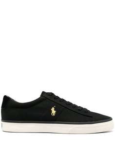 Polo Ralph Lauren кеды с вышитым логотипом