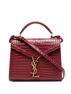 Saint Laurent сумка-тоут Cassandra с тиснением