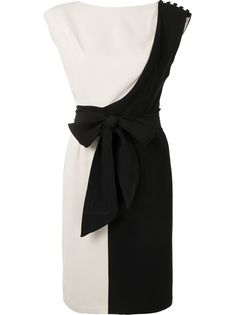 Christian Dior платье pre-owned с завязками