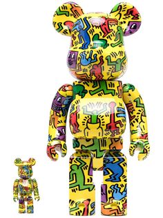 Medicom Toy набор фигурок Keith Haring 100 + 400