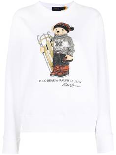 Polo Ralph Lauren толстовка с принтом Polo Bear