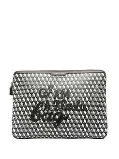 Anya Hindmarch сумка для ноутбука с геометричным принтом