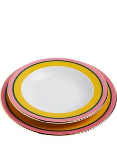 La DoubleJ набор обеденных тарелок Rainbow