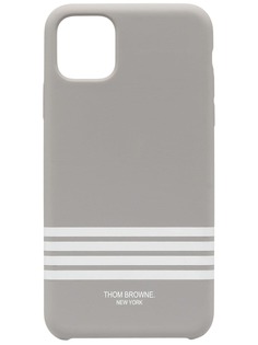 Thom Browne чехол для iPhone 11 Pro Max с полосками 4-Bar